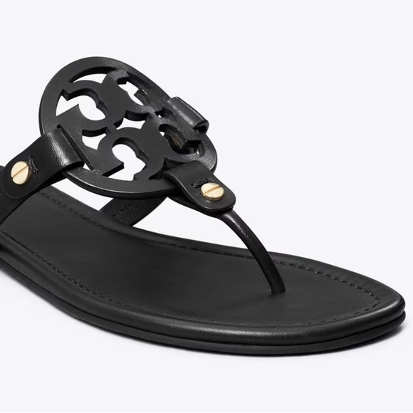Tory Burch Miller Sandal - Black- size 7 - Picture 9 of 12